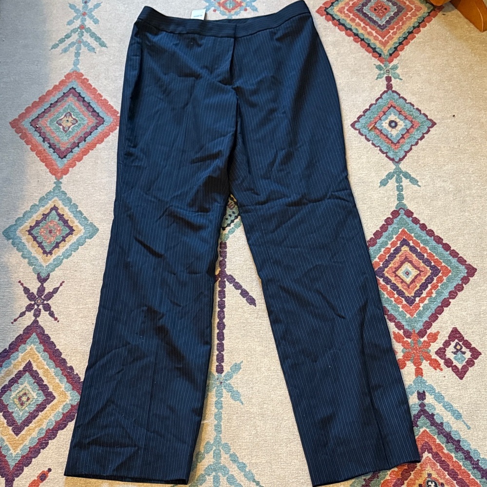 Brooks Brothers Dark Blue Pinstripe Pants